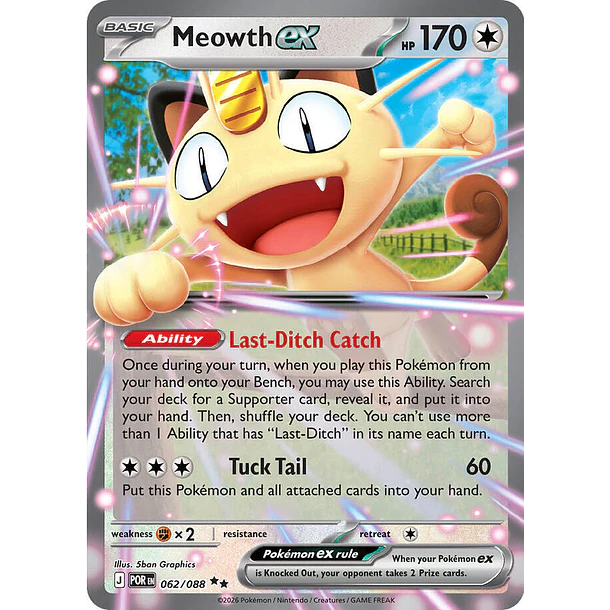 Meowth ex [062/088]
