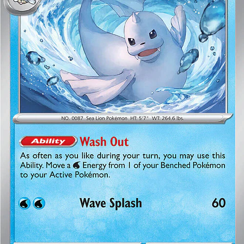 Dewgong (HOLO) [019/088]