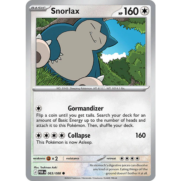 Snorlax [063/088]