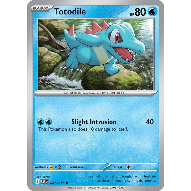 Totodile (COSMOS HOLO) [041/217]