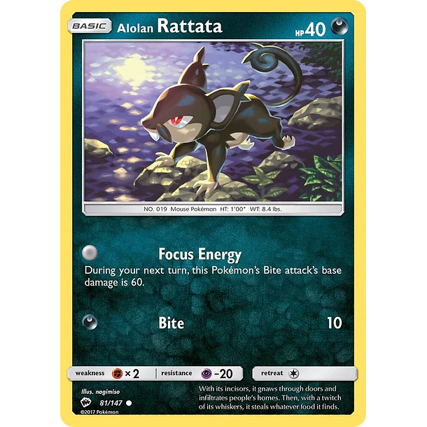 Alolan Rattata [81/147]