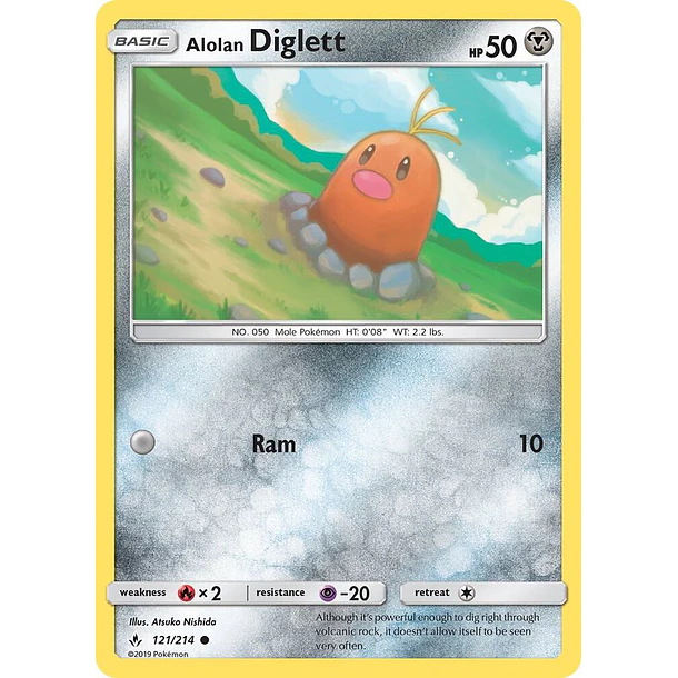 Alolan Diglett [121/214]