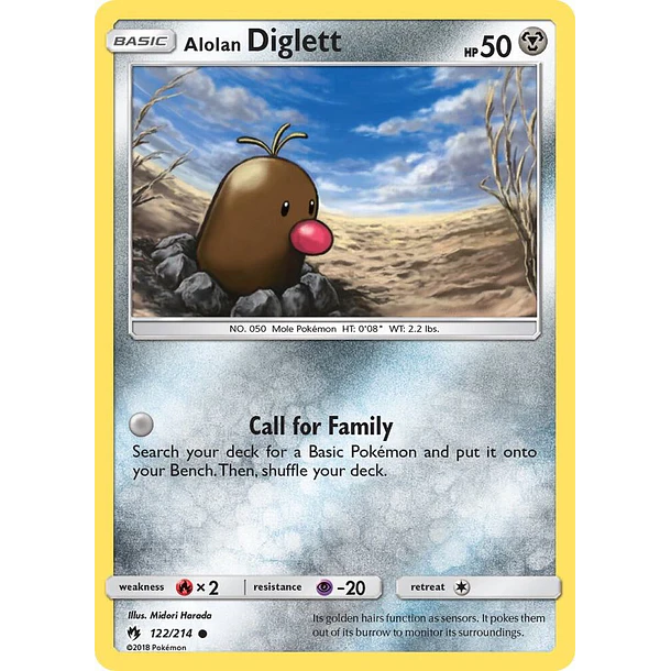 Alolan Diglett [122/214]