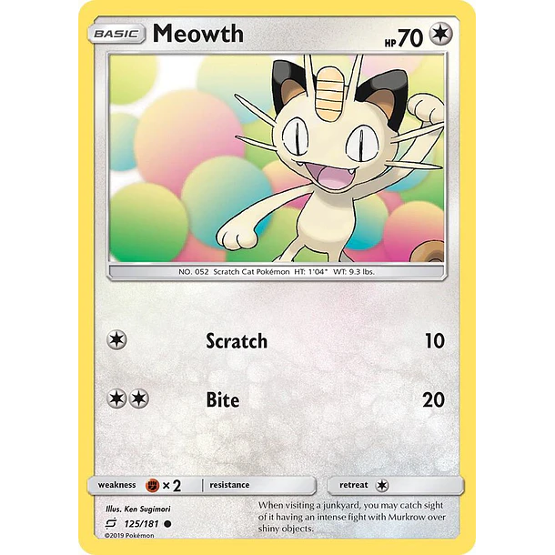 Meowth [125/181]