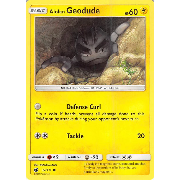 Alolan Geodude [32/111]
