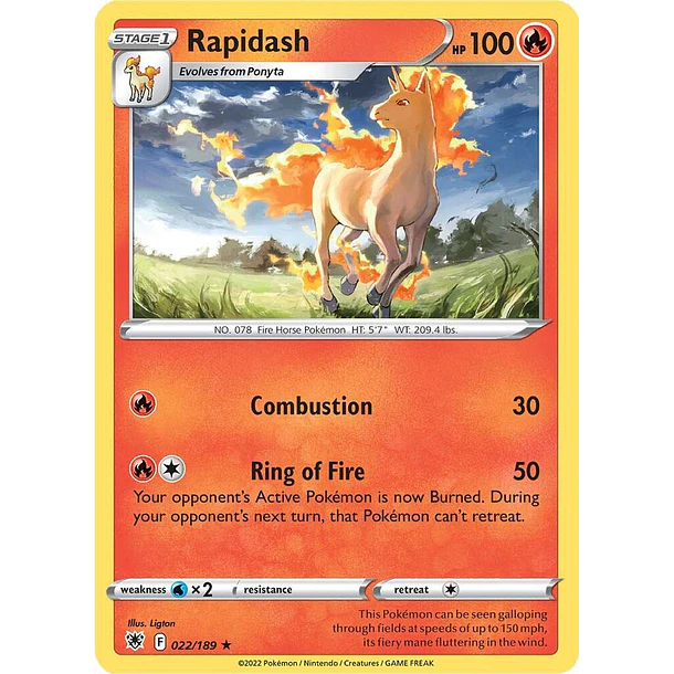 Rapidash [022/189]