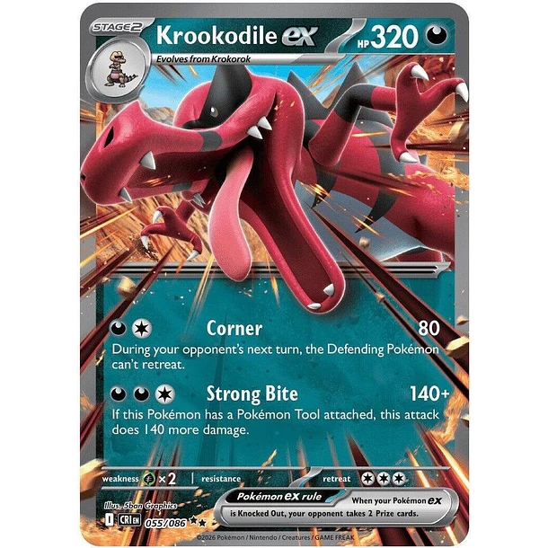 Krookodile ex [055/086]