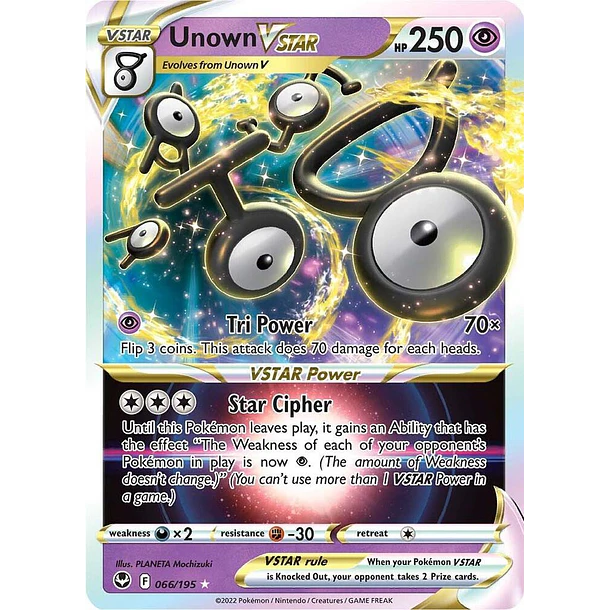 Unown VSTAR [066/195]