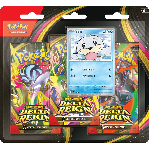 DELTA REIGN - 3 PACK BLISTER