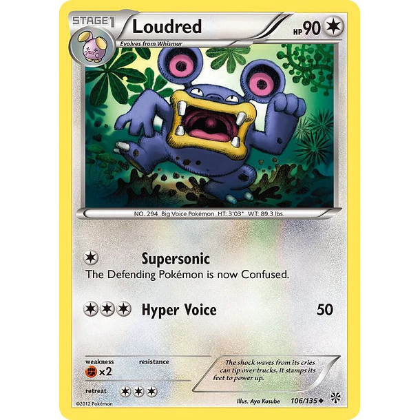 Loudred [106/135]