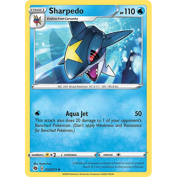 Sharpedo [12/73]
