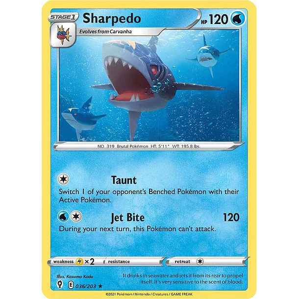 Sharpedo [036/203]