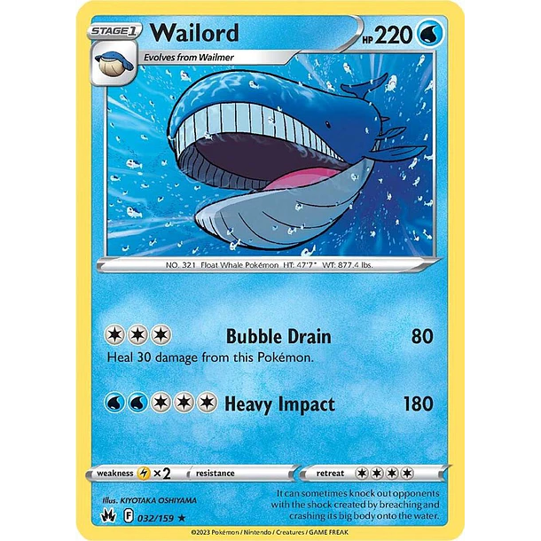 Wailord [032/159]
