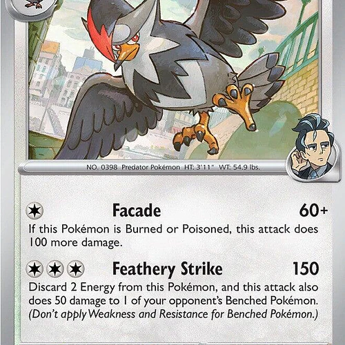 Larry's Staraptor (HOLO) [170/217]