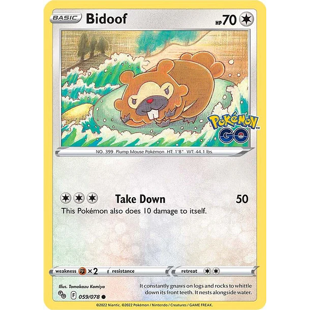 Bidoof [059/078]