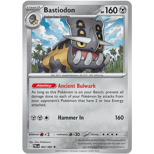 Bastiodon (HOLO)  [062/084]