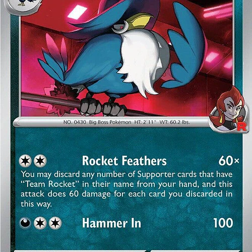 Team Rocket's Honchkrow (HOLO) [127/217]