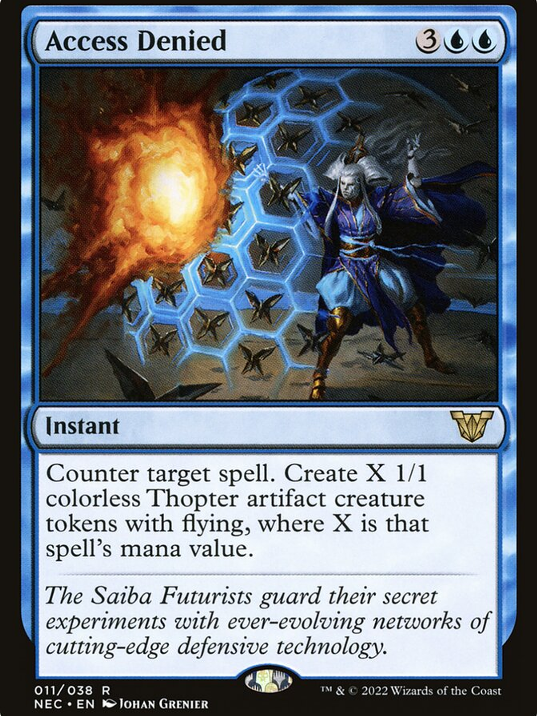 Access Denied (Neon Dynasty Commander) 1