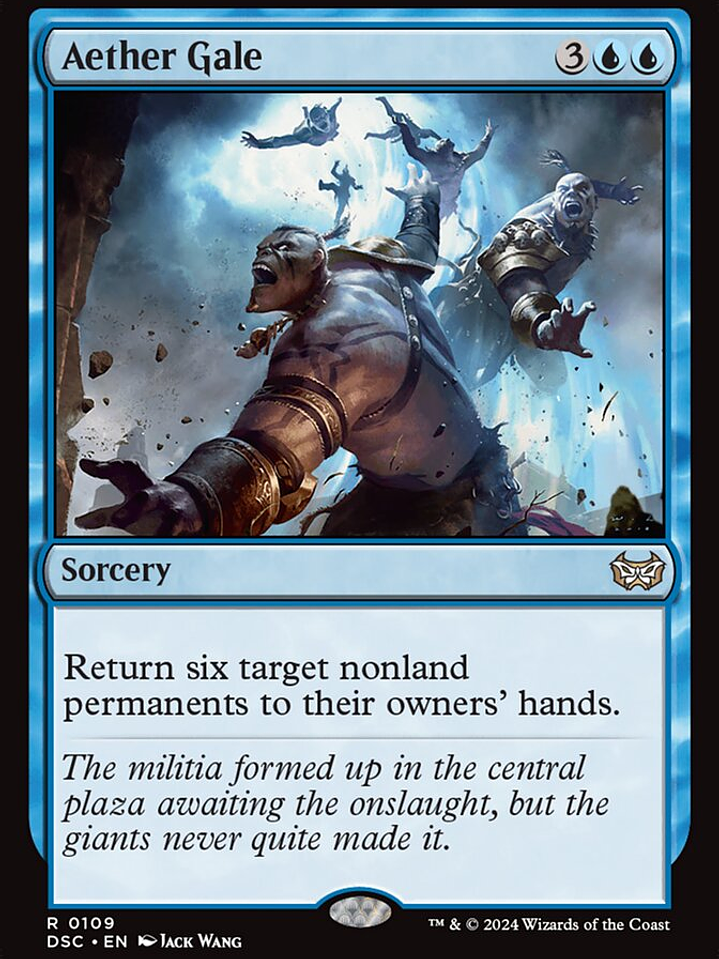 Aether Gale (Duskmourn: House of Horror Commander) 1