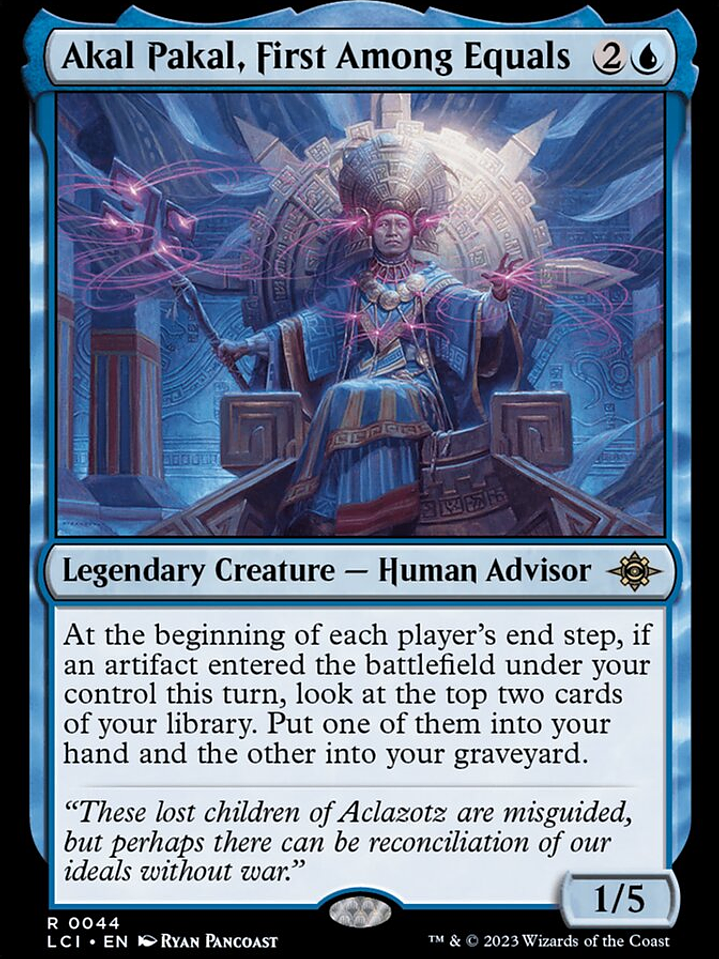 Akal Pakal, First Among Equals (The Lost Caverns of Ixalan) 1