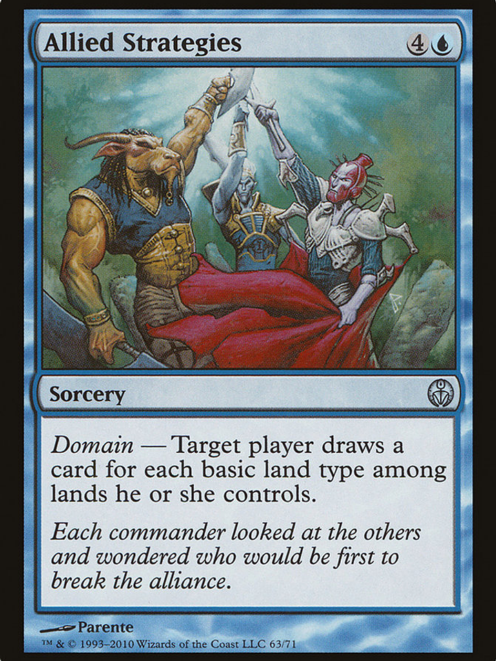 Allied Strategies (Duel Decks: Phyrexia vs. the Coalition) 1