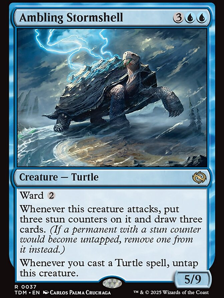 Ambling Stormshell (Tarkir: Dragonstorm) 1