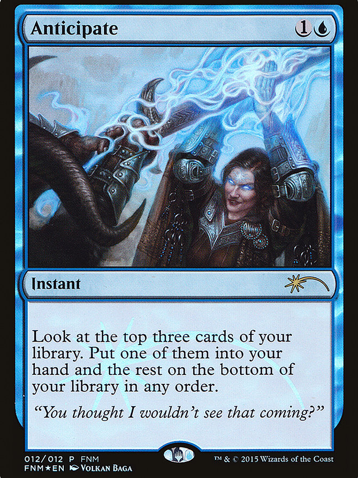 Anticipate (Friday Night Magic 2015) 1