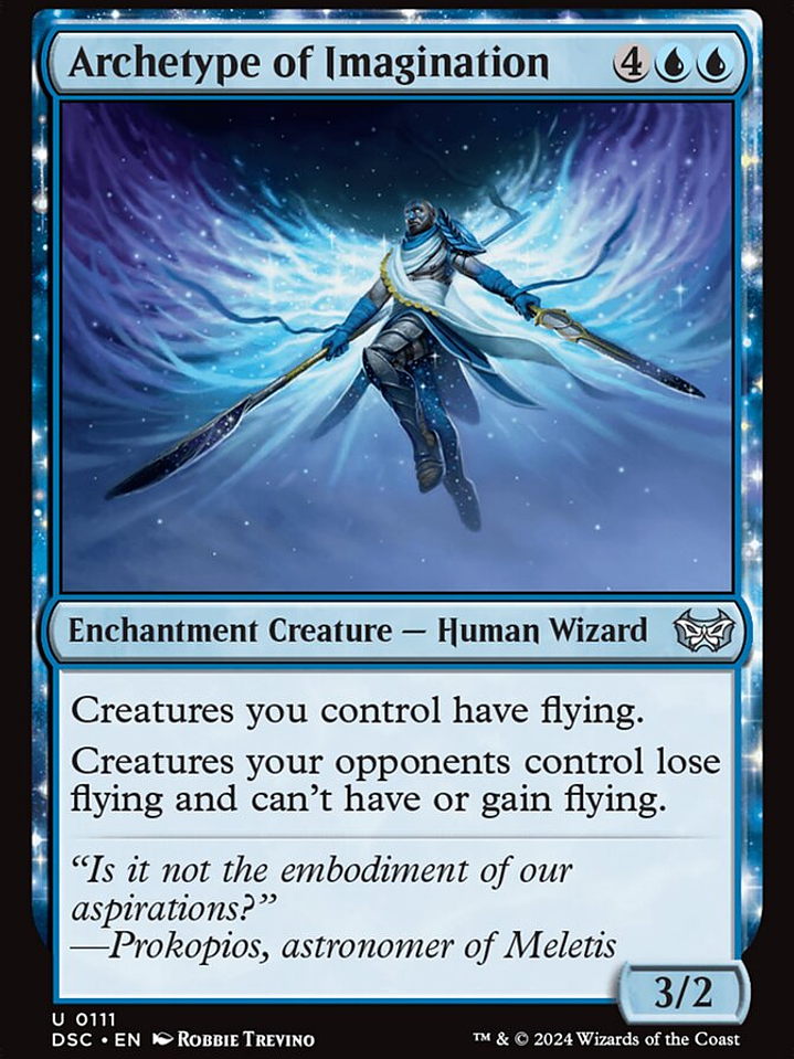 Archetype of Imagination (Duskmourn: House of Horror Commander) 1