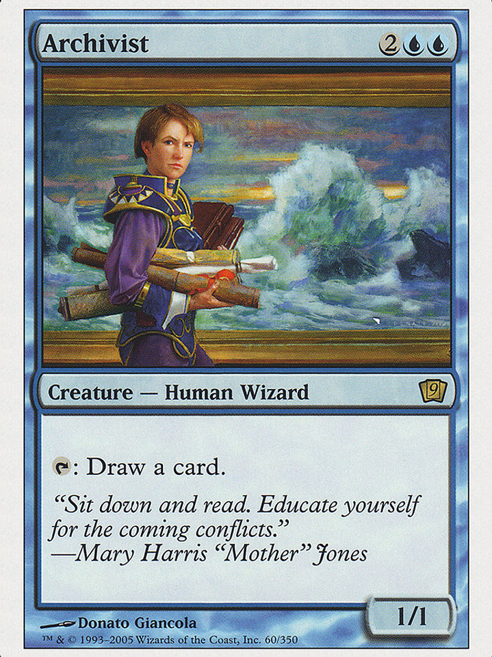 Archivist (Ninth Edition) 1