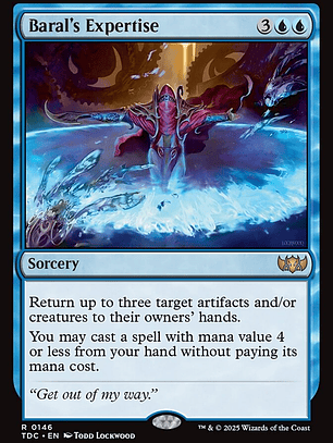 Baral's Expertise (Tarkir: Dragonstorm Commander)