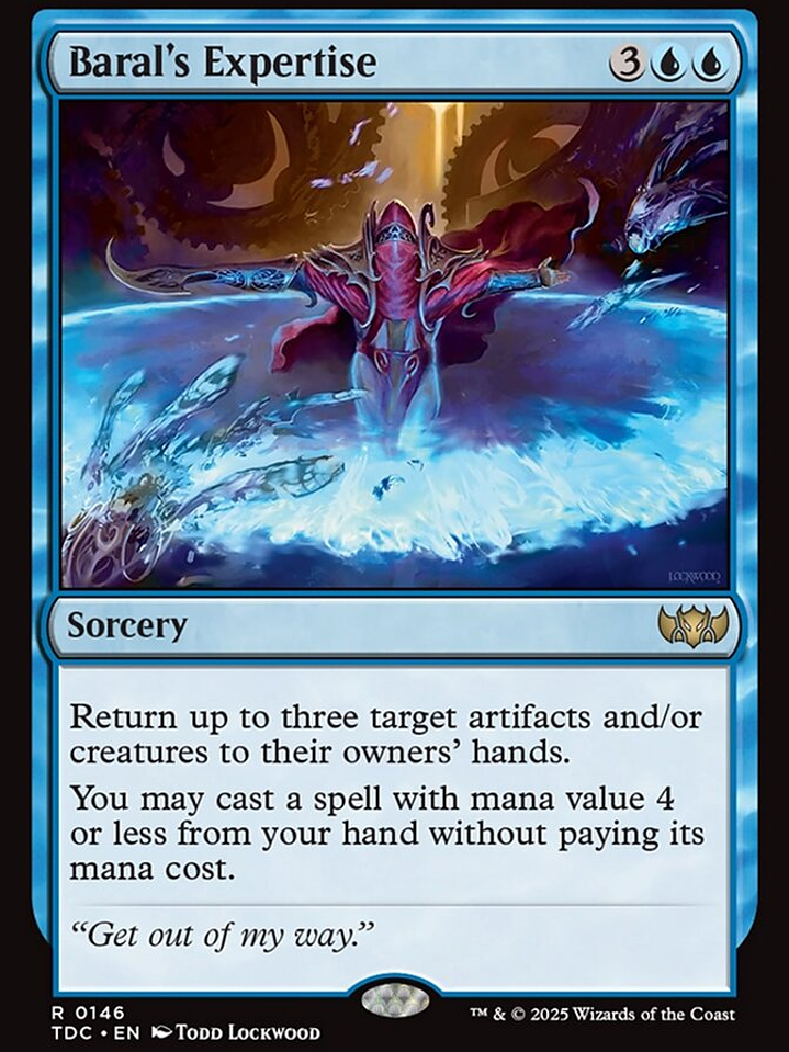 Baral's Expertise (Tarkir: Dragonstorm Commander) 1