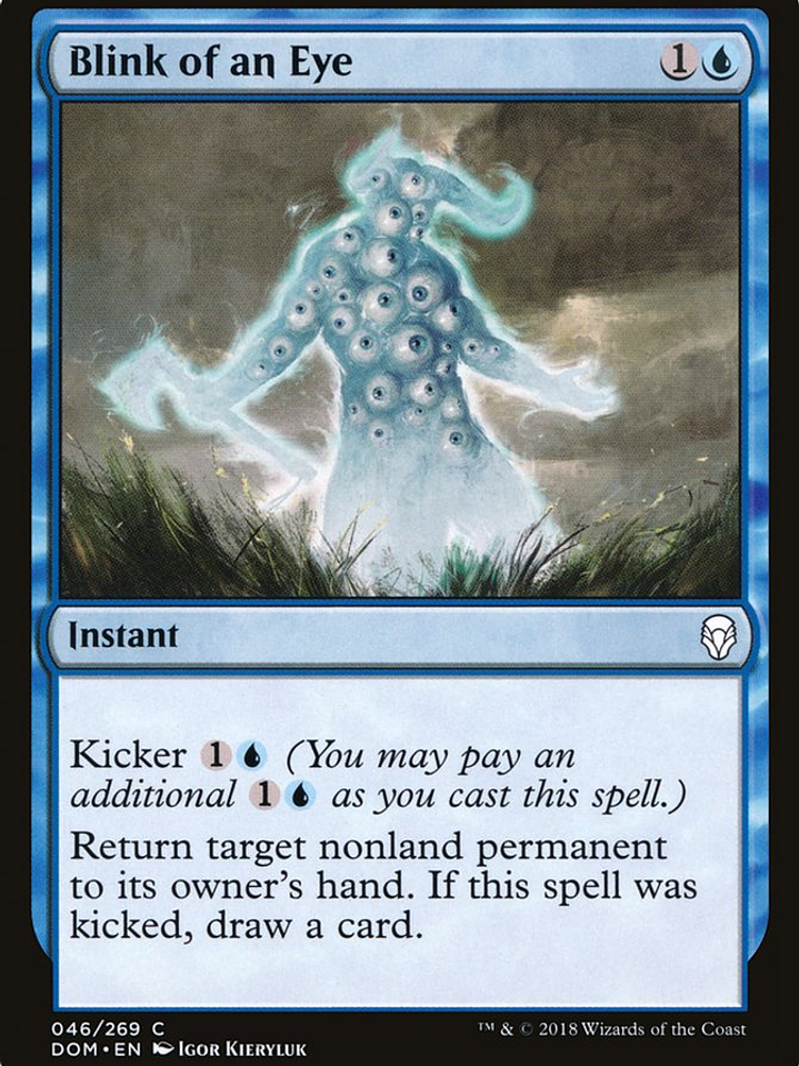 Blink of an Eye (Dominaria) 1