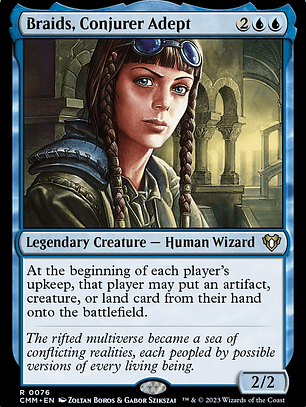 Braids, Conjurer Adept (Commander Masters)