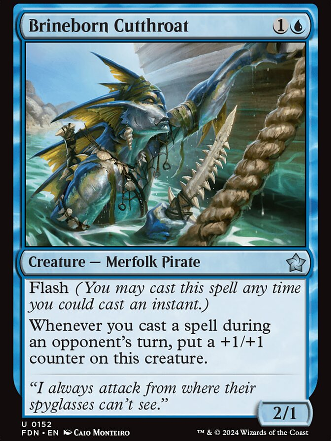 Brineborn Cutthroat (Foundations) 1