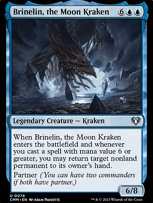 Brinelin, the Moon Kraken (Commander Masters)