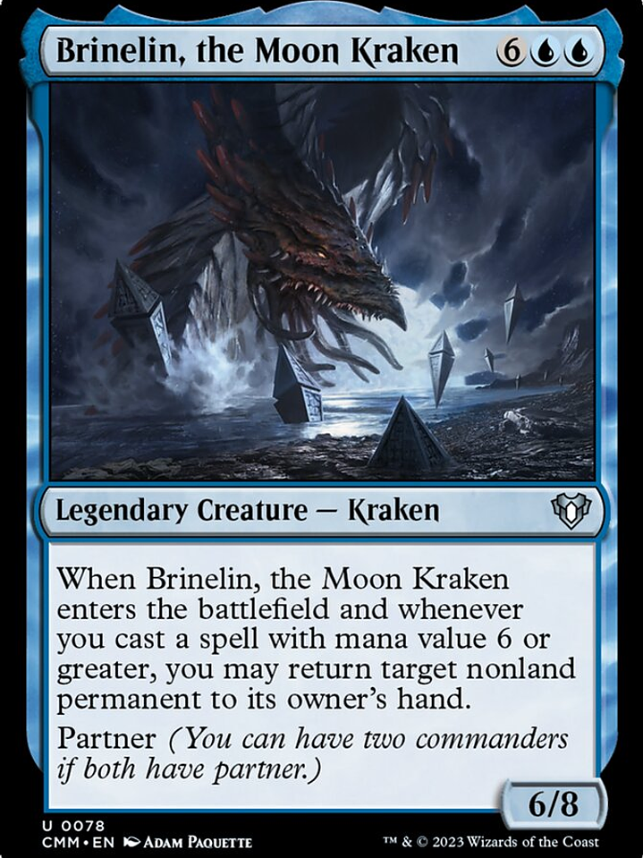 Brinelin, the Moon Kraken (Commander Masters) 1