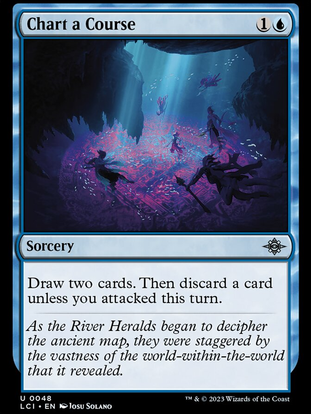 Chart a Course (The Lost Caverns of Ixalan) 1