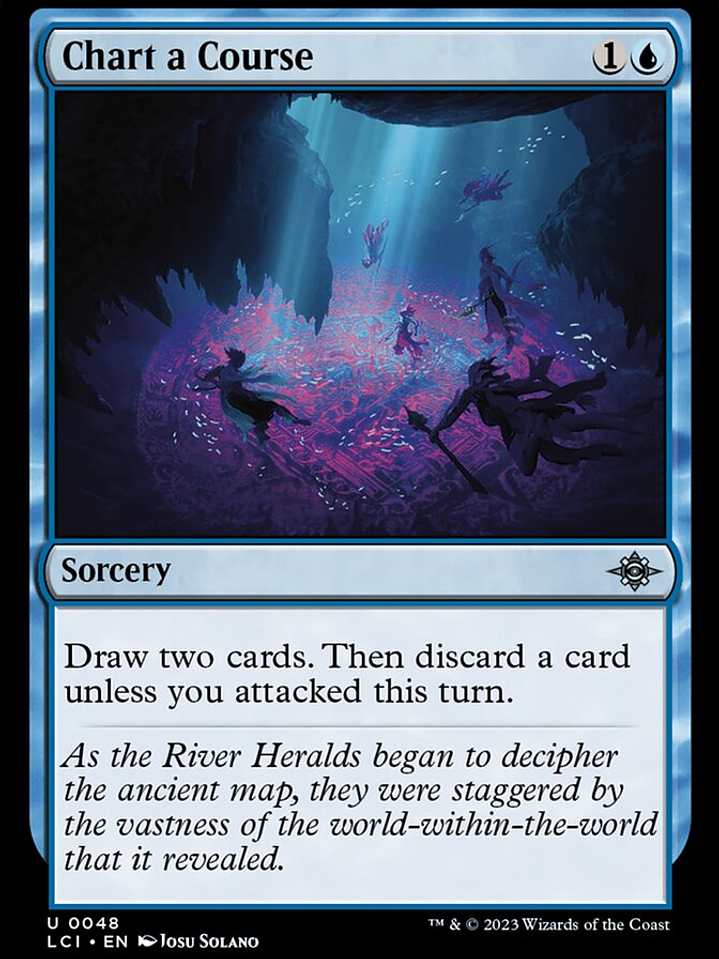 Chart a Course (The Lost Caverns of Ixalan) 1