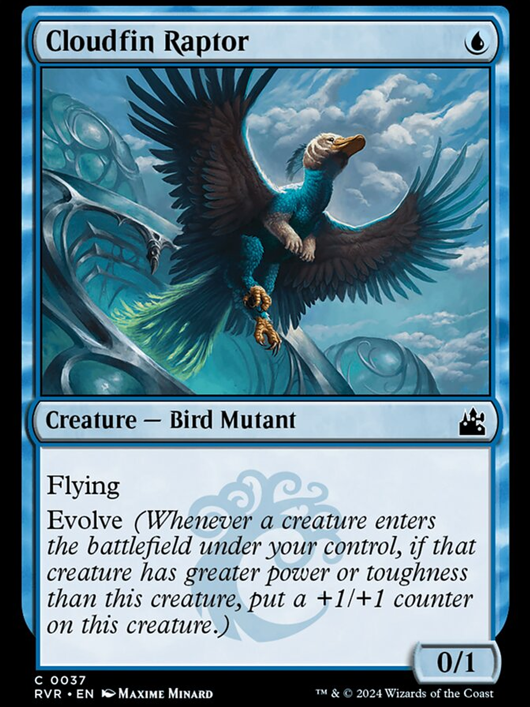 Cloudfin Raptor (Ravnica Remastered) 1