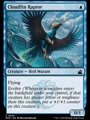 Cloudfin Raptor (Ravnica Remastered)