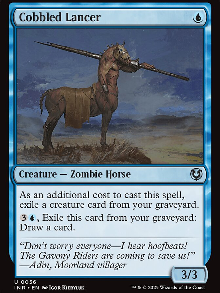 Cobbled Lancer (Innistrad Remastered) 1