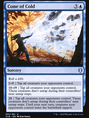 Cone of Cold (Commander Legends: Battle for Baldur's Gate)
