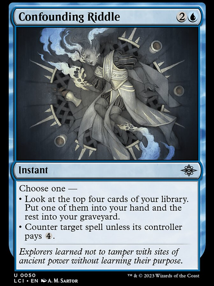 Confounding Riddle (The Lost Caverns of Ixalan) 1