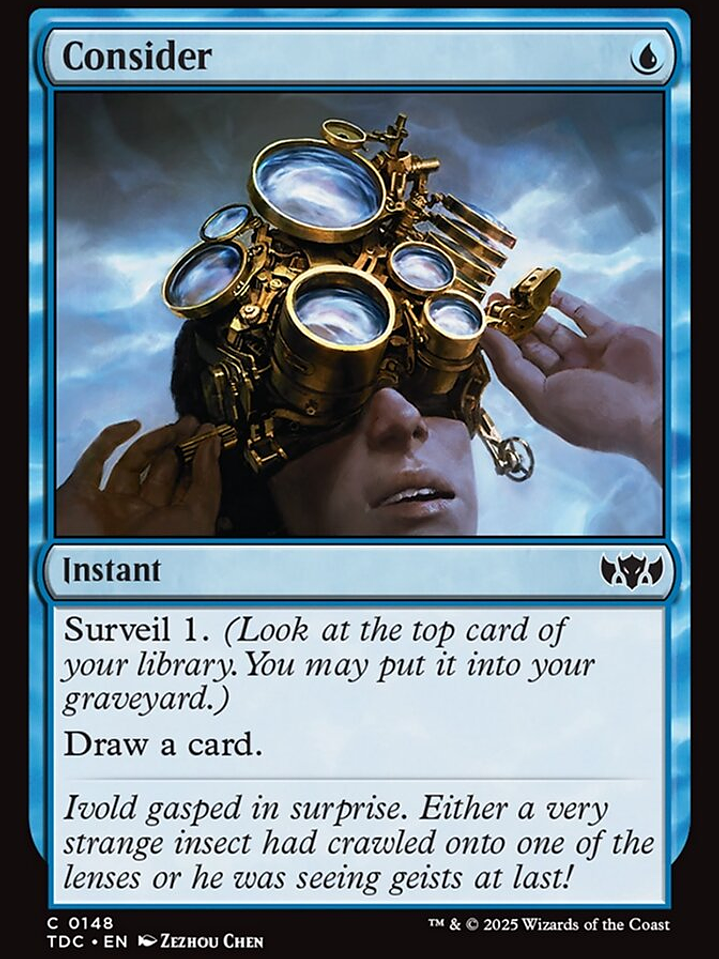 Consider (Tarkir: Dragonstorm Commander) 1