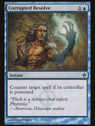 Corrupted Resolve (New Phyrexia)