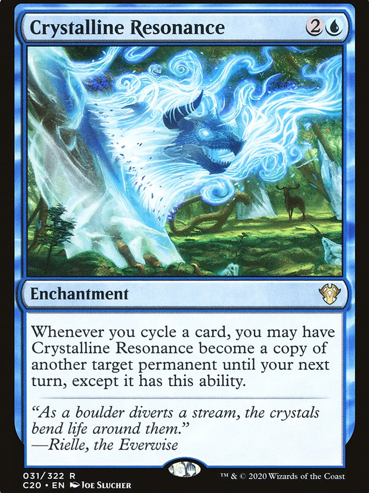 Crystalline Resonance (Commander 2020) 1
