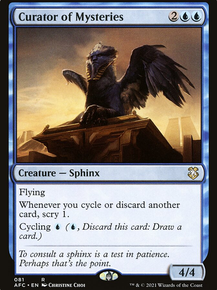 Curator of Mysteries (Forgotten Realms Commander) 1