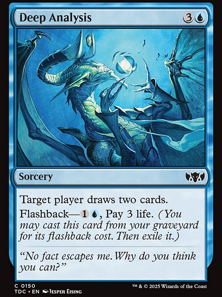 Deep Analysis (Tarkir: Dragonstorm Commander) 1