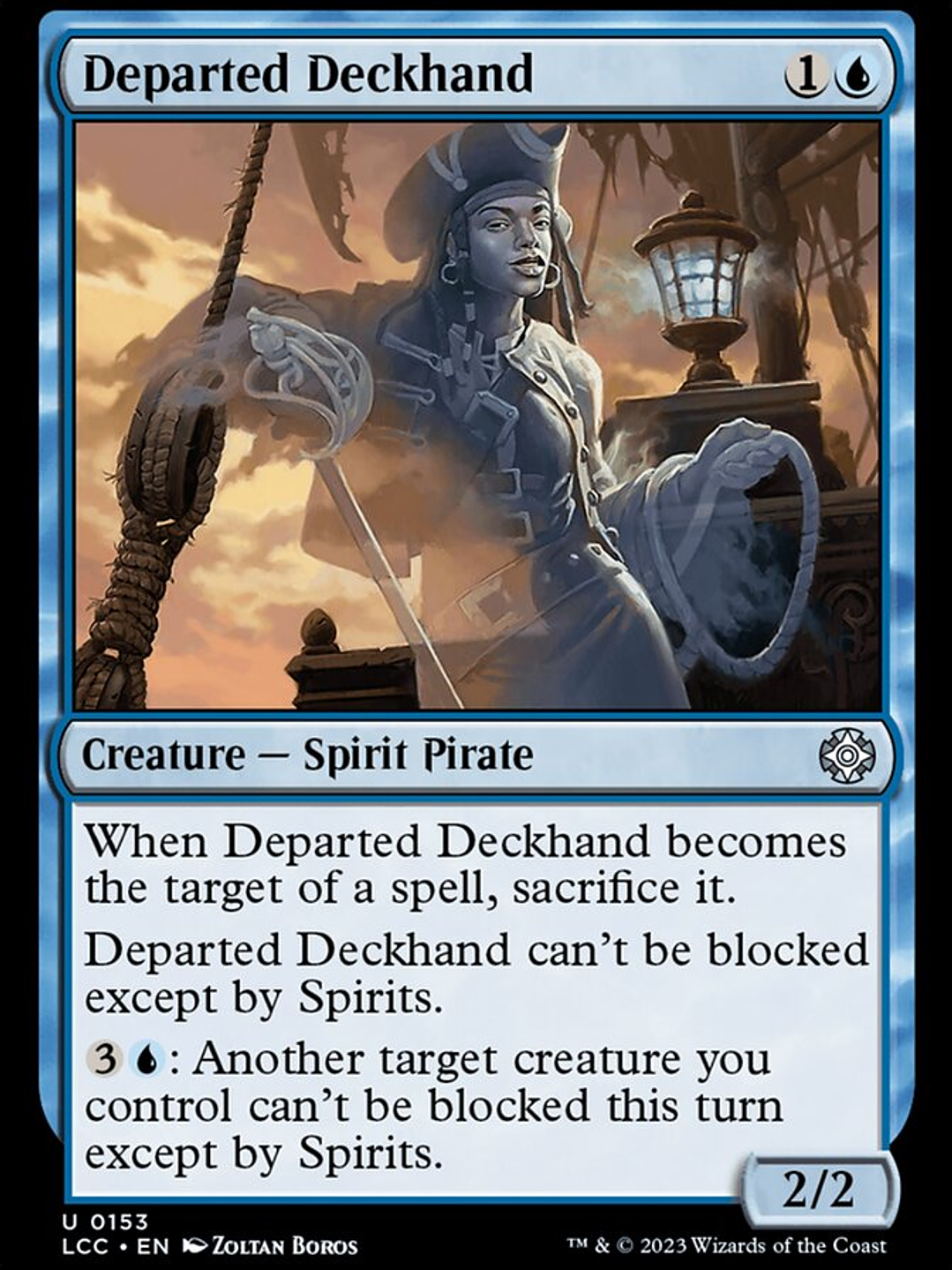 Departed Deckhand (The Lost Caverns of Ixalan Commander) 1