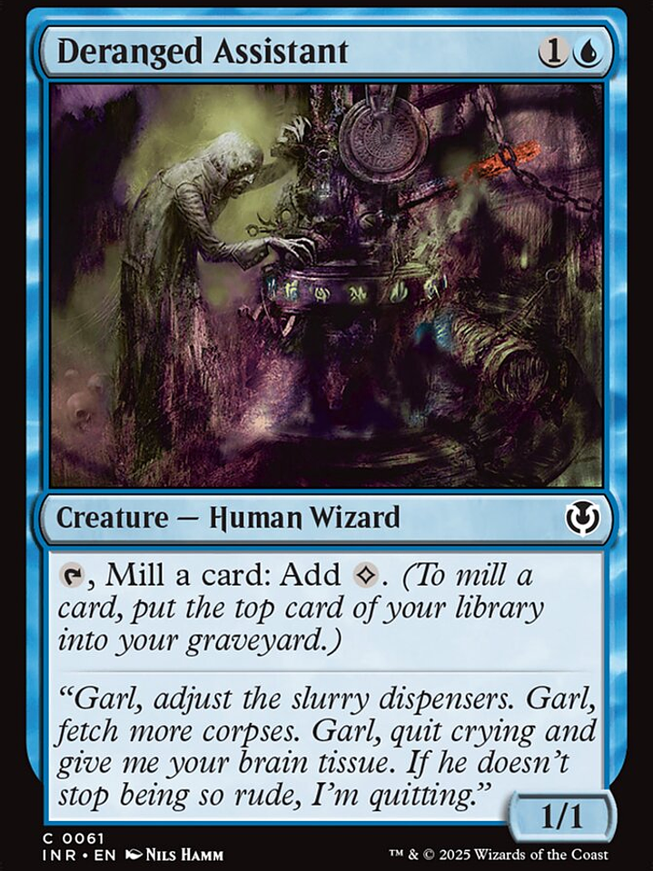 Deranged Assistant (Innistrad Remastered) 1